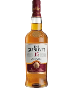 Glenlivet 15 year single malt scotch