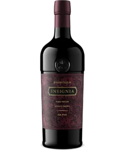 Joseph Phelps Insignia, 2019One of Napa's greatest reds, this Bordeaux styled blend is rich, plush and deeply complex. Longtime winemaker Craig Williams ages this beauty for 23 months in new French oak. Packed with black cherry jam and allspice aromas, with luscious notes of plum, berry and toasted oak.