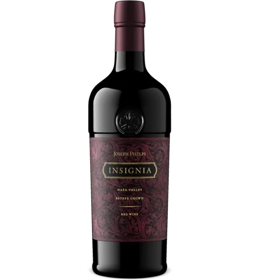 Joseph Phelps Insignia, 2019One of Napa's greatest reds, this Bordeaux styled blend is rich, plush and deeply complex. Longtime winemaker Craig Williams ages this beauty for 23 months in new French oak. Packed with black cherry jam and allspice aromas, with luscious notes of plum, berry and toasted oak.