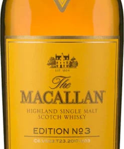 Macallan Edition 3 Single Malt Scotch