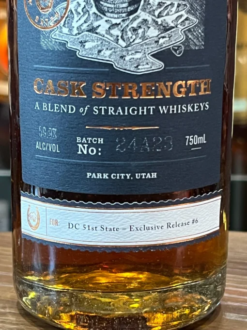 High West Cask Strength - DC 51st Edition Exclusive Release #6 - Image 2