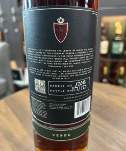Alternative view of Brook Hill 11 Year Private Barrel Rye 'Verde' 1708 - 129.5pf
