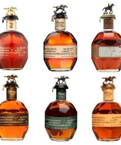 Blantons 6 bottle full lineup collection