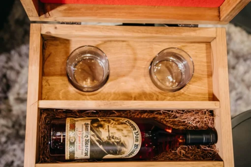 "Boss Man" Pappy Van Winkle 15 Year Bourbon Handcrafted Gift Box - Image 4