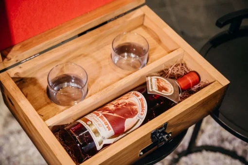 "Boss Man" Pappy Van Winkle 20 Year Bourbon Handcrafted Gift Box - Image 3