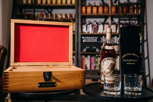 "Best Pappy Ever" Pappy Van Winkle 23 Year Bourbon Handcrafted Gift Box - Image 3