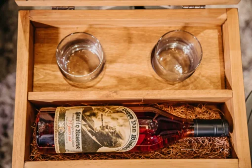 "World's Best Mom" Pappy Van Winkle 15 Year Bourbon Handcrafted Mother's Day Birthday Gift Box - Image 4