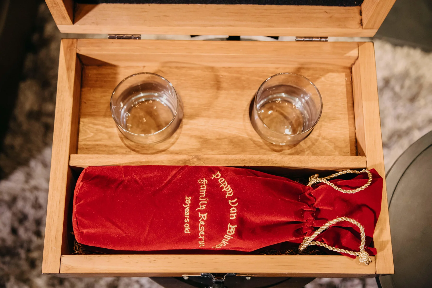 "Boss Lady" Pappy Van Winkle 23 Year Bourbon Handcrafted Gift Box - Image 3