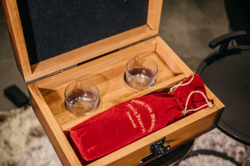 "World's Best Mom" Pappy Van Winkle 20 Year Bourbon Handcrafted Mother's Day Birthday Gift Box - Image 2
