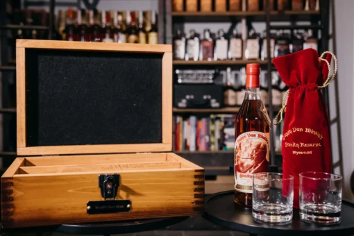 "World's Best Mom" Pappy Van Winkle 20 Year Bourbon Handcrafted Mother's Day Birthday Gift Box - Image 3