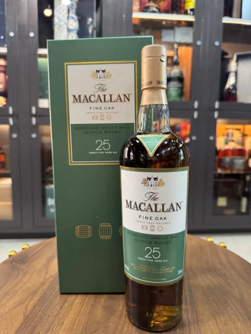 Macallan 25 Year Fine Oak (700ml Japanese Export) - Image 3