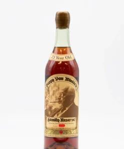 Alternative view of 1998 Pappy Van Winkle 23 year Wax Top Green Glass