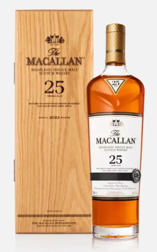 Macallan 25 Year Sherry Oak (2022 Release)