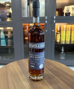 Staves and Grain - 7 year rye “The Bourbon Concierge” Private Barrel