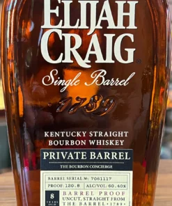 Alternative view of Elijah Craig Barrel Proof - Bourbon Concierge Single Barrel - 120.8pf