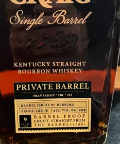 Alternative view of Elijah Craig Private Single Barrel - The Bourbon Concierge