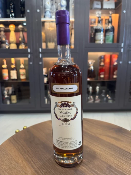 Willett Family Estate "Purple Top" 9 Year Bourbon ("It's Not a Goose") - Image 2